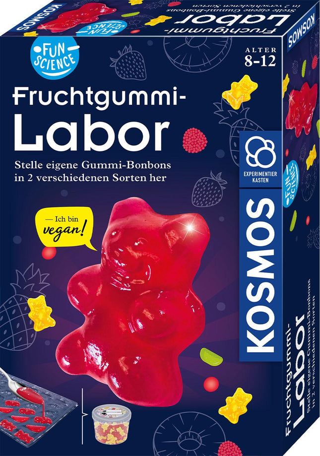 Fruchtgummi-Labor (Stelle eigene Gummi-Bonbons her) - Experimentierkasten