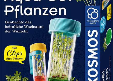 KOSMOS 658168 - Fun Science Aqua-Gel Pflanzen, Wurzelwachstum hautnah erleben, Experimentierkasten