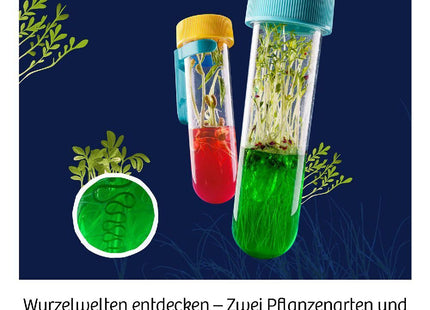 KOSMOS 658168 - Fun Science Aqua-Gel Pflanzen, Wurzelwachstum hautnah erleben, Experimentierkasten
