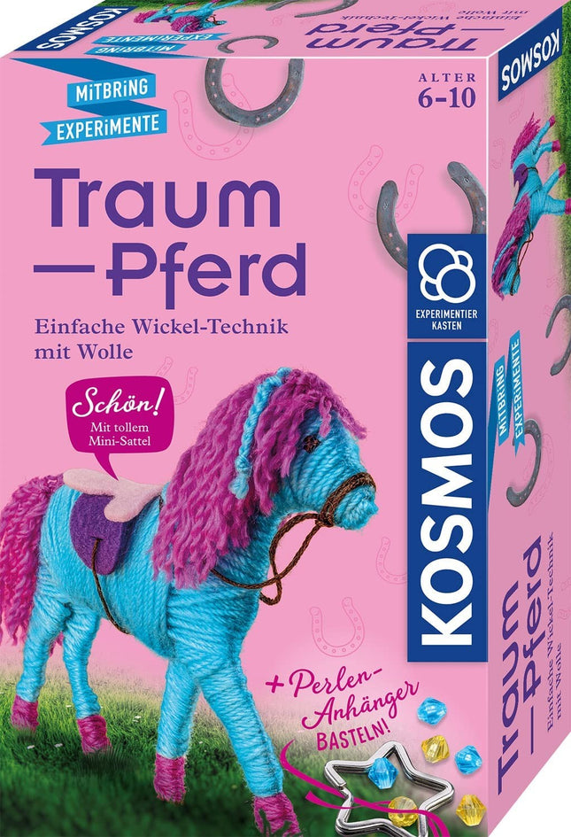 KOSMOS 658205 - Traum-Pferd, Bastelset, Mitbring Experimentierkasten