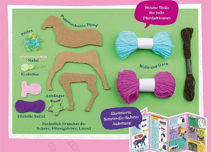 KOSMOS 658205 - Traum-Pferd, Bastelset, Mitbring Experimentierkasten