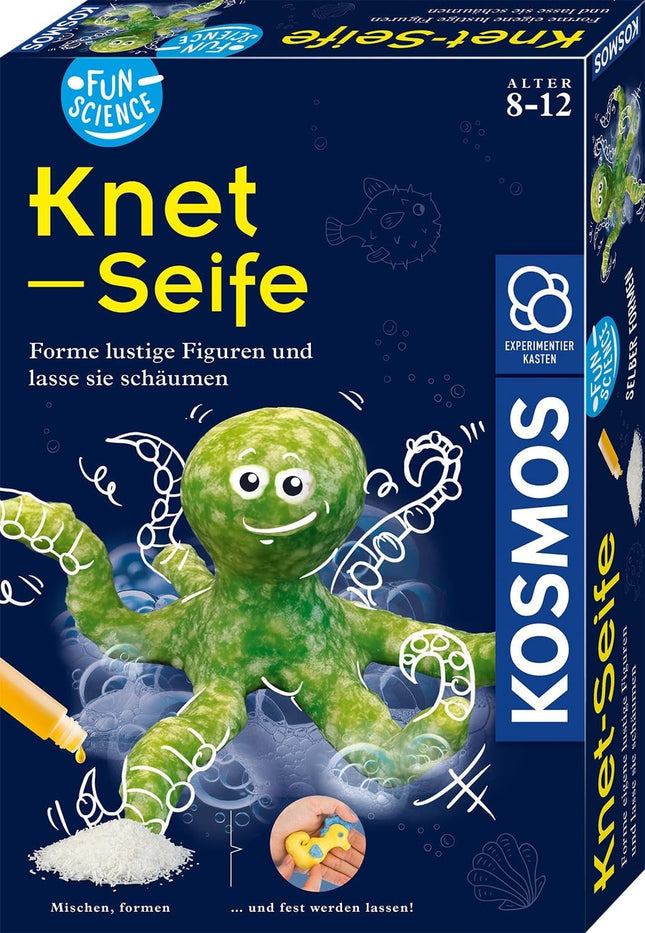 KOSMOS 658229 - Fun Science Knet-Seife, Experimentierkasten