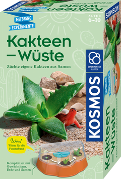 KOSMOS Kakteen-Wüste – Pflanzset ab 6 Jahren