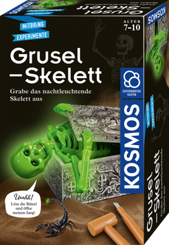 KOSMOS Grusel-Skelett – Ausgrabungs-Set ab 7 Jahren