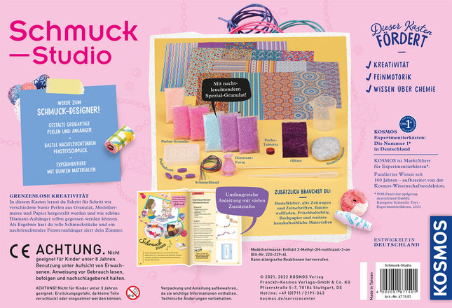 Schmuck-Studio - Designe einzigartige Ketten und Anhänger - Experimentierkasten
