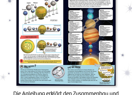 Sonnensystem - Lass die Planeten um die Sonne kreisen