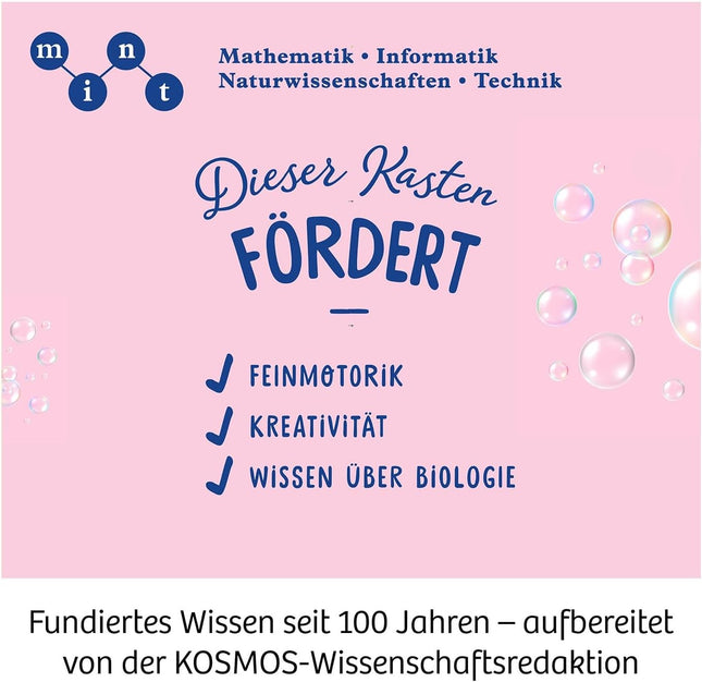 KOSMOS 671600 - Dusch-Accessoires, Gestalte Schwämme und Seifen, Experimentierkasten mint