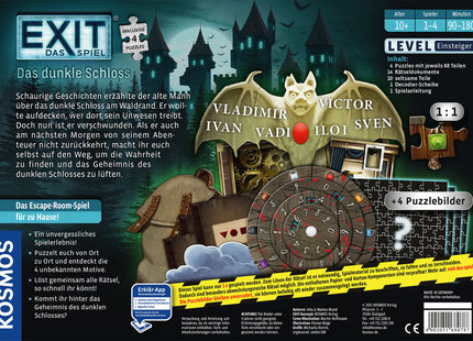 EXIT® Spiel+Puzzle Das dunkle Schloss (E)