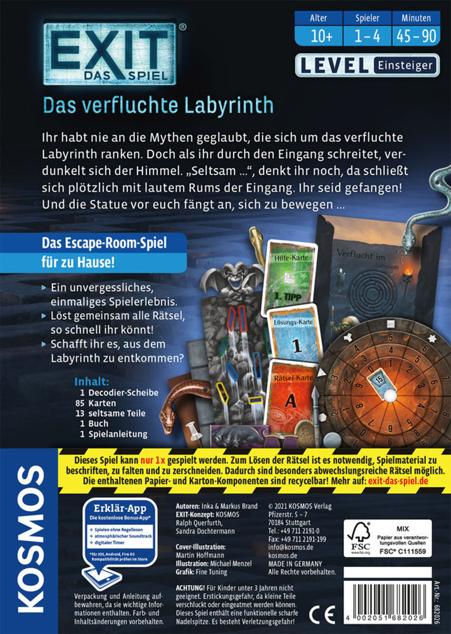 EXIT® Das verfluchte Labyrinth (E)