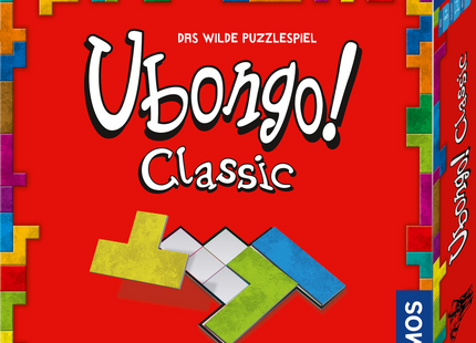 KOSMOS Ubongo Classic – Verpackung des geometrischen Legespiels