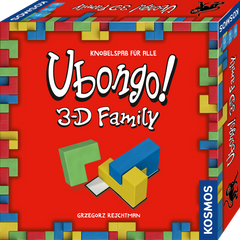 KOSMOS Ubongo 3-D Family – Räumliches Legespiel ab 8 Jahren