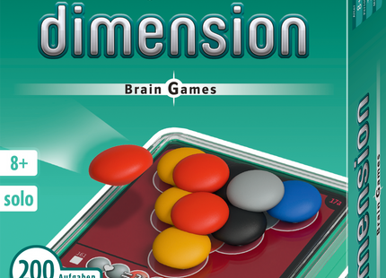 KOSMOS Dimension Brain Games – Kugel-Knobelspiel mit 200 Leveln – Originalverpackung von Dimension Brain Games