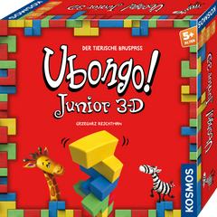 KOSMOS Ubongo Junior 3-D – Bauspiel ab 5 Jahren