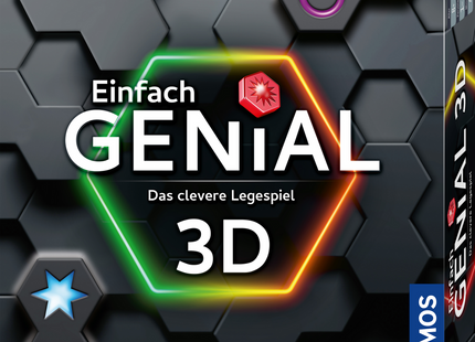 KOSMOS Einfach Genial 3D – Strategiespiel ab 8 Jahren – Verpackung Vorderseite