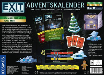 EXIT Adventskalender 2025 - Der Zauber von Weihnachten