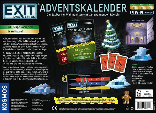 EXIT Adventskalender 2025 - Der Zauber von Weihnachten