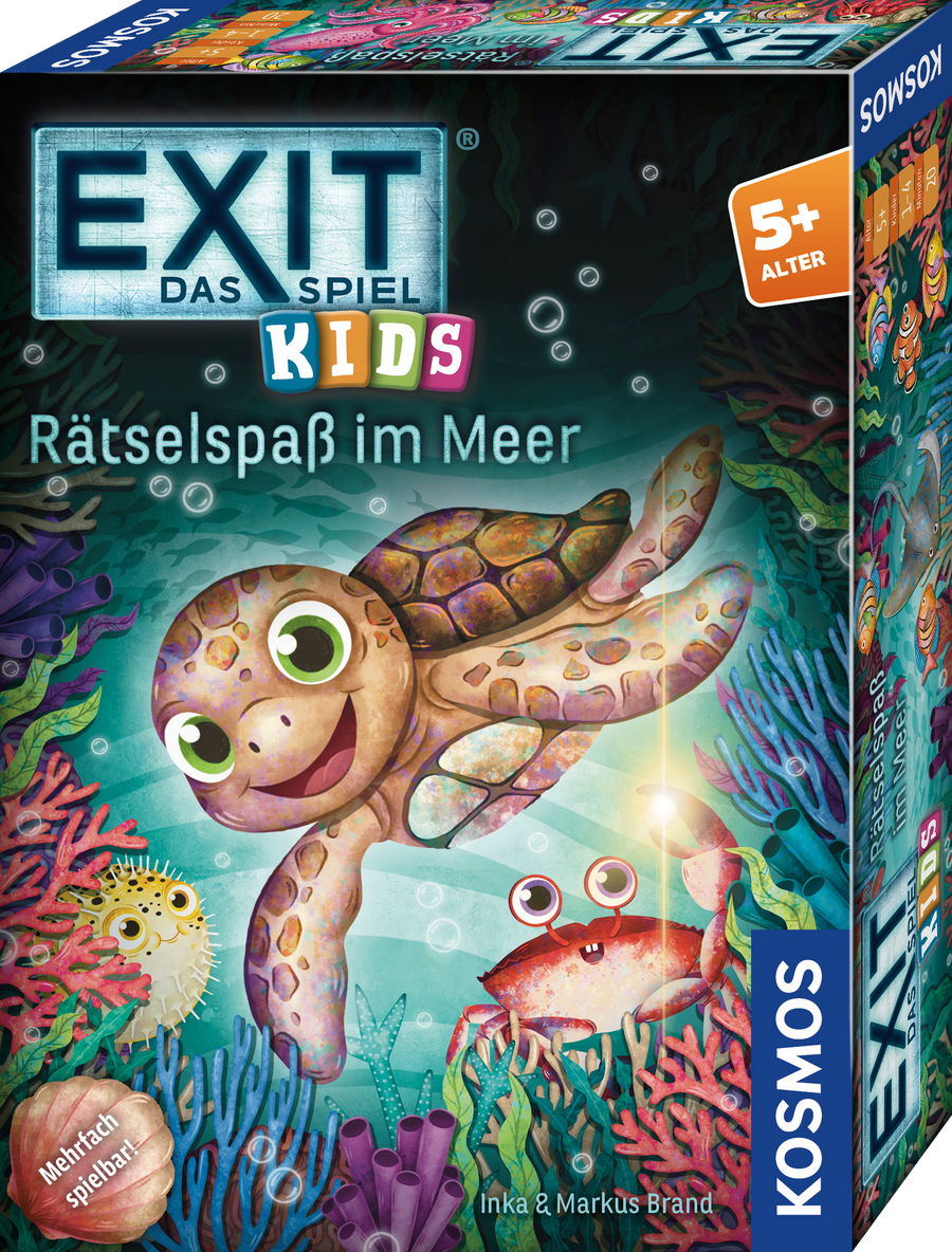 EXIT Kids: Rätselspaß im Meer – Rätselspiel ab 5 Jahren