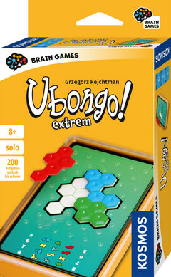 KOSMOS Ubongo! Extrem Brain Games – Solo-Puzzles mit Hex-Teilen