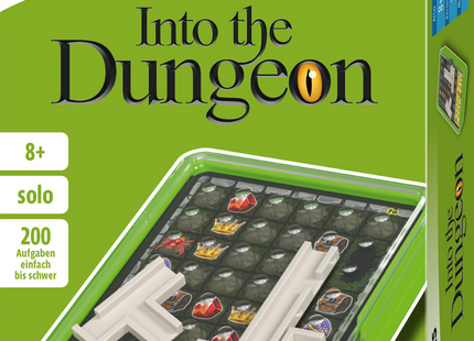 KOSMOS Into the Dungeon Brain Games – Solo-Logikspiel ab 8 Jahren – Originalverpackung von Into the Dungeon Brain Games