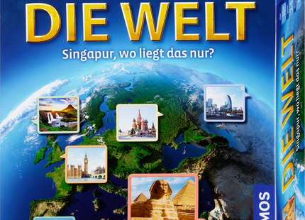 KOSMOS Die Welt – Verpackung des Geografiespiels