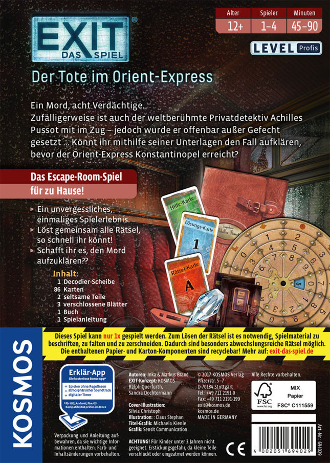 EXIT® Der Tote im Orient-Express (P)