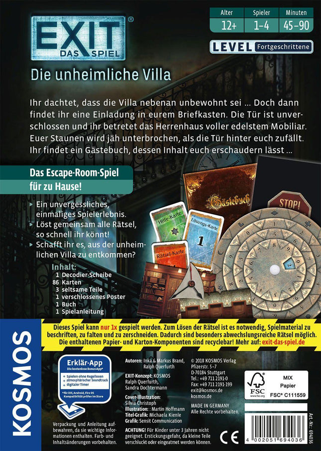 EXIT - Die unheimliche Villa