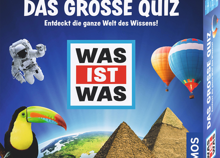 WAS IST WAS – Das große Quiz – Verpackung des Wissensspiels