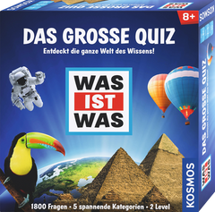 WAS IST WAS – Das große Quiz: Wissensspiel ab 8 Jahren