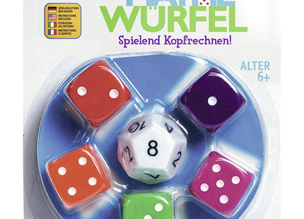 ThinkFun Mathe Würfel Junior - Lernspiel ab 6 Jahre