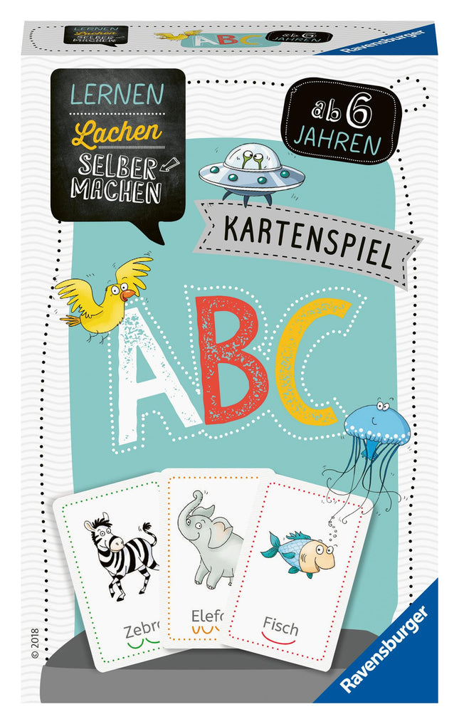 Lernen Lachen Selbermachen: Kartenspiel ABC - Kartenspiel ab 6 Jahre