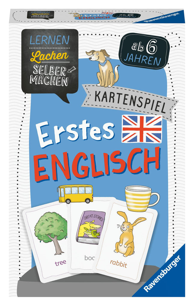 Lernen Lachen Selbermachen: Erstes Englisch - Kartenspiel ab 6 Jahre