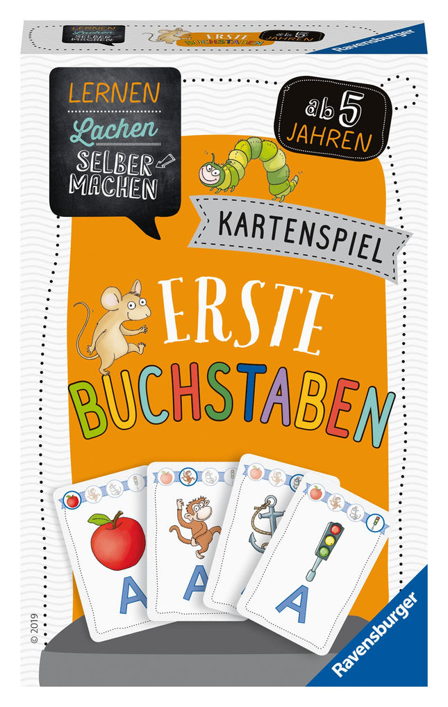 Lernen Lachen Selbermachen: Erste Buchstaben - Kartenspiel ab 5 Jahre