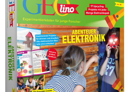 GEOlino Experimentierkästen für junge Forscher - Abenteuer Elektronik - Experimentierkasten