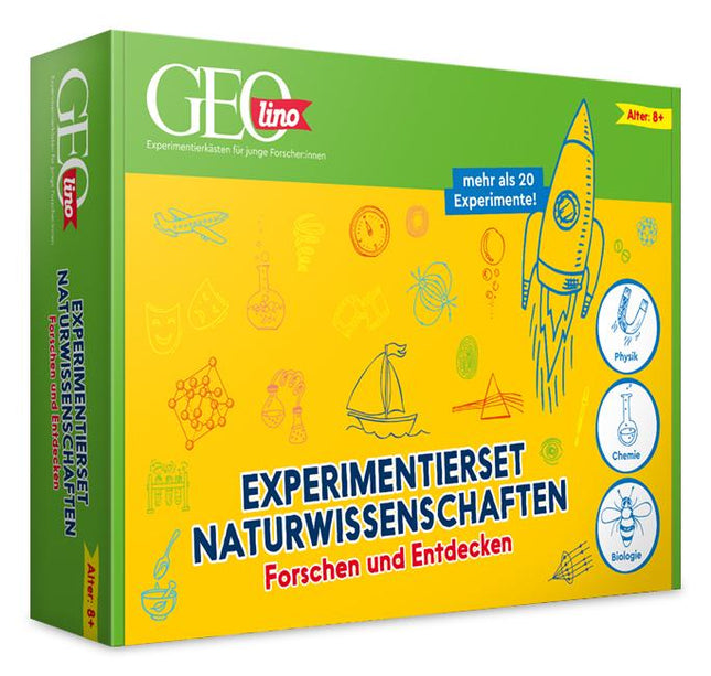 GEOlino Experimentierset Naturwissenschaften - Experimentierkasten