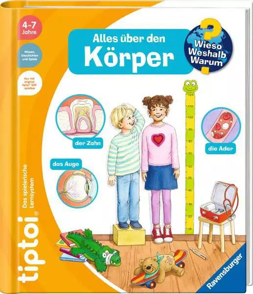 tiptoi Alles über den Körper – Sachbuch ab 4 Jahren – Produktansicht