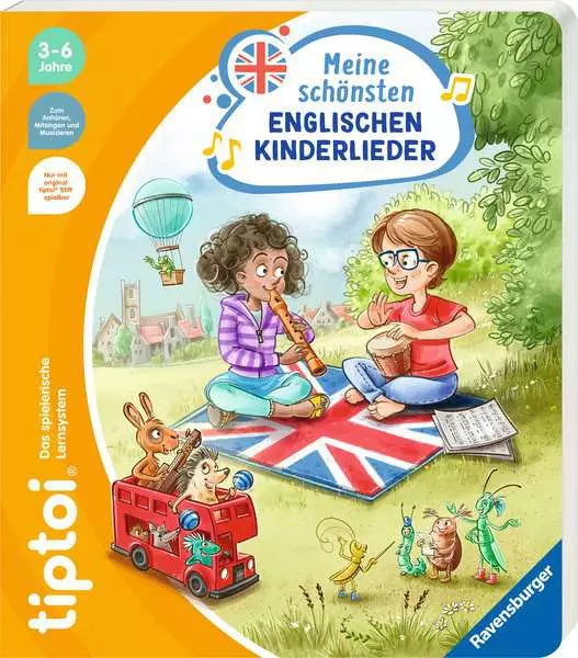 tiptoi Meine schönsten englischen Kinderlieder – ab 3 Jahren – Produktansicht