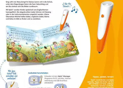 tiptoi Meine schönsten englischen Kinderlieder – ab 3 Jahren – weitere Herstelleransicht