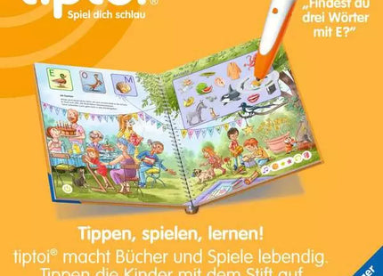 tiptoi Buchstaben – Laute entdecken ab 4 Jahren – Anwendungsbeispiel mit separat erhältlichem tiptoi-Stift