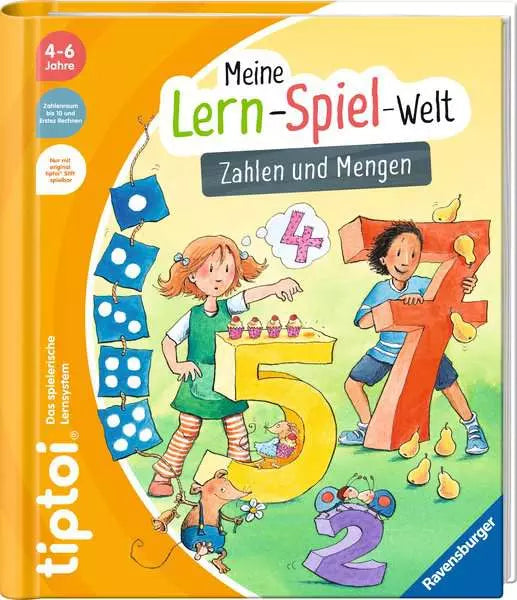 tiptoi Zahlen und Mengen – Lernbuch ab 4 Jahren – Buchcover