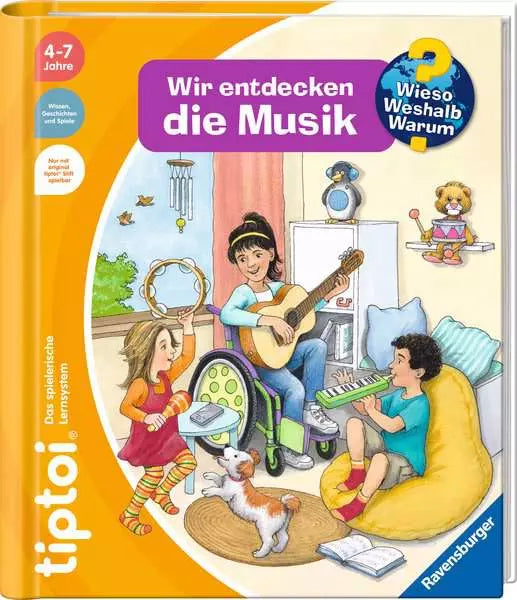 tiptoi Wir entdecken die Musik – Sachbuch ab 4 Jahren – Produktansicht