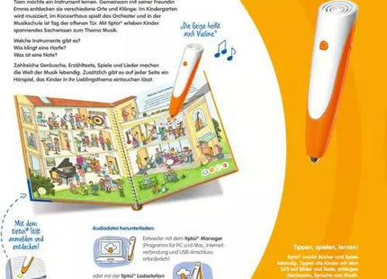 tiptoi Wir entdecken die Musik – Sachbuch ab 4 Jahren – weitere Herstelleransicht