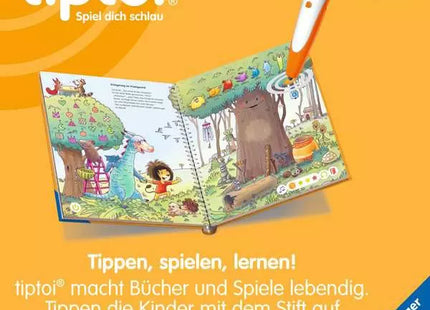 tiptoi Konzentration und Wahrnehmung – Lernbuch ab 4 Jahren – Anwendungsbeispiel mit separat erhältlichem tiptoi-Stift