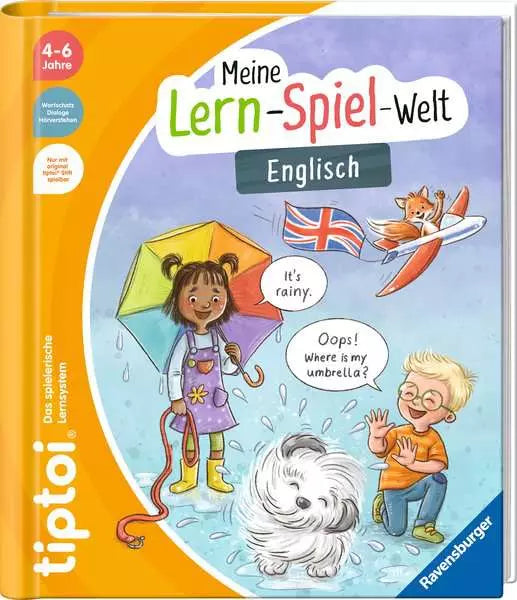tiptoi Meine Lern-Spiel-Welt: Englisch – Lernbuch ab 4 Jahren – Produktansicht