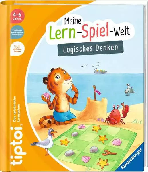 tiptoi Logisches Denken – Rätsel-Lernbuch ab 4 Jahren – Buchcover
