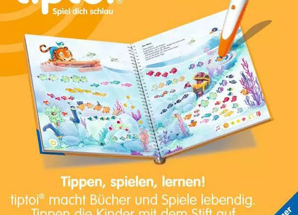 tiptoi Logisches Denken – Rätsel-Lernbuch ab 4 Jahren – Anwendungsbeispiel mit separat erhältlichem tiptoi-Stift