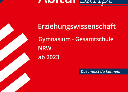 STARK Erziehungswissenschaft - AbiturSkript NRW ab 2023