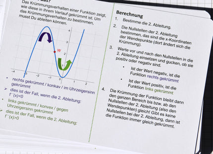 Mathe Spickzettel A6 Pro: Lernkarten für das Abitur - Lernmarktplatz