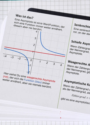 Mathe Spickzettel A6 Pro: Lernkarten für das Gymnasium