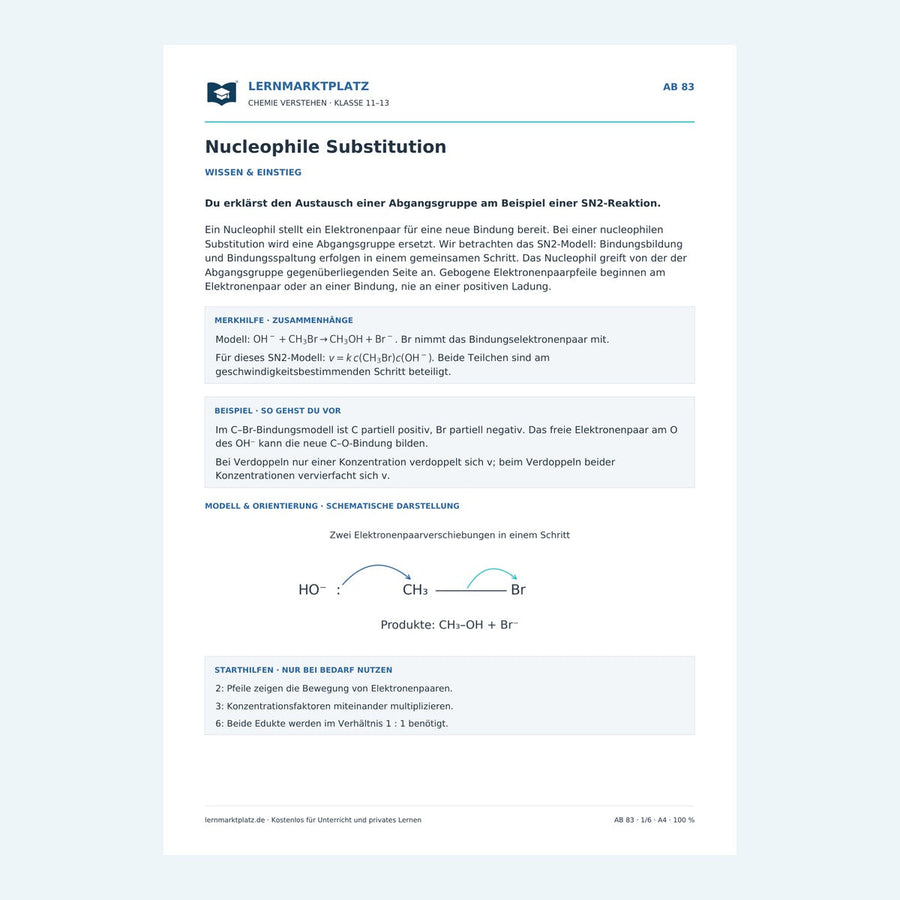 Nucleophile Substitution