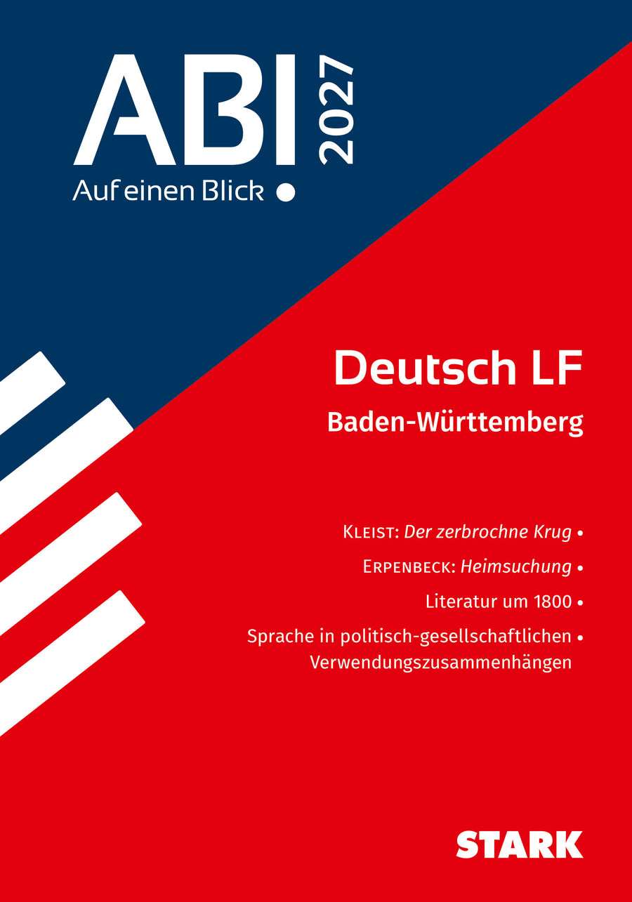 STARK Deutsch - Abi - Auf einen Blick! 2027 BW